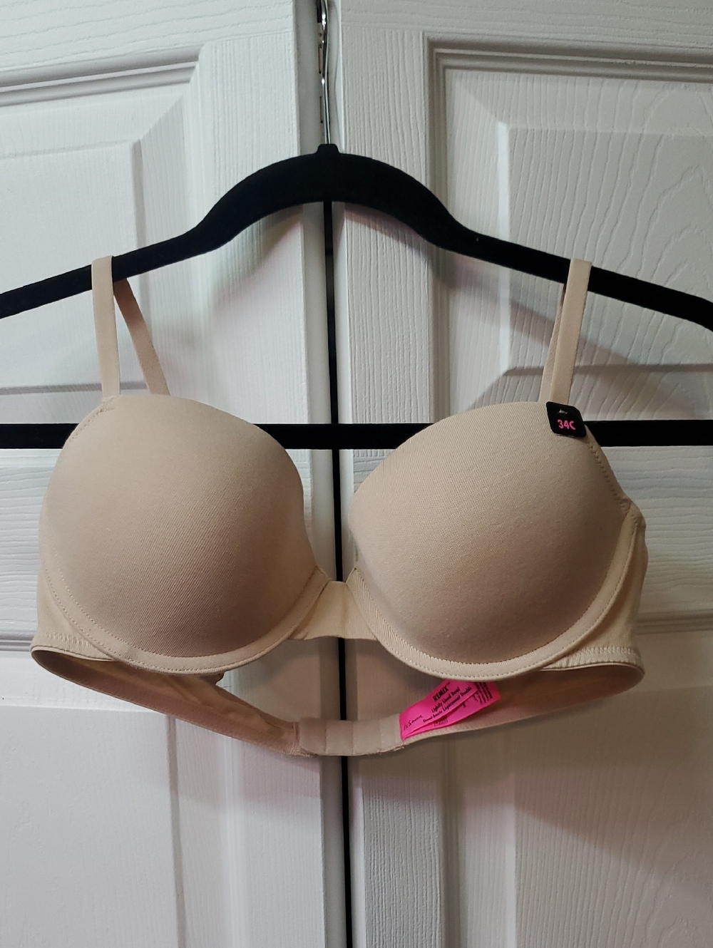 La SENZA Everyday Smooth T-Shirt Bra in Nude REMIX Lightly Lined Demi 34C New